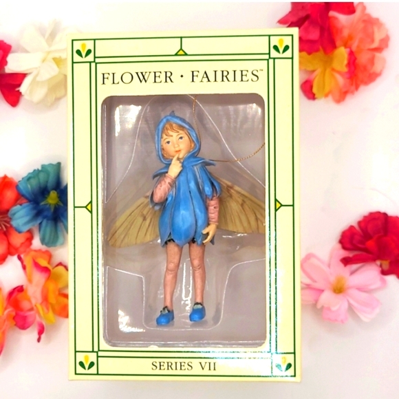 Cicely Mary Barker Flower Fairies Series VII Scilla Fairy ornament - Picture 1 of 5